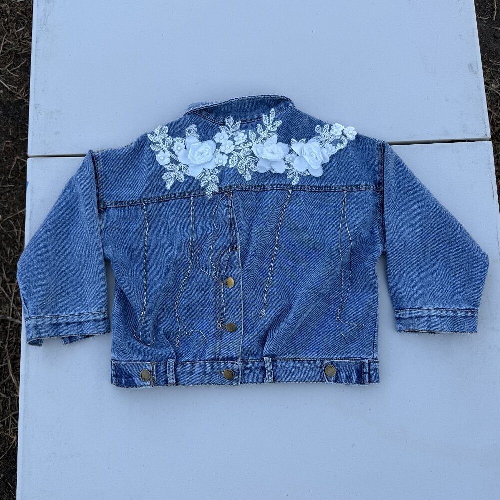 Kids Denim Jacket - Picture 3 of 5